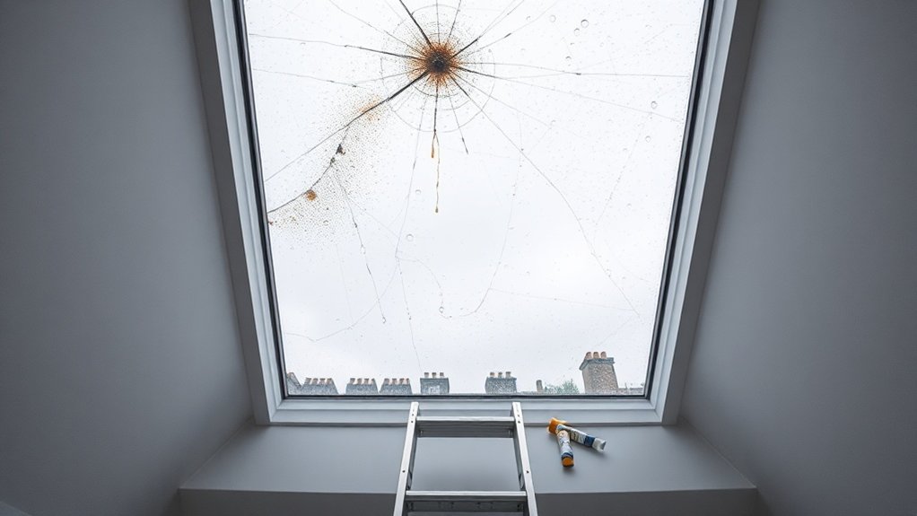 Leaking Skylight Repair Slough