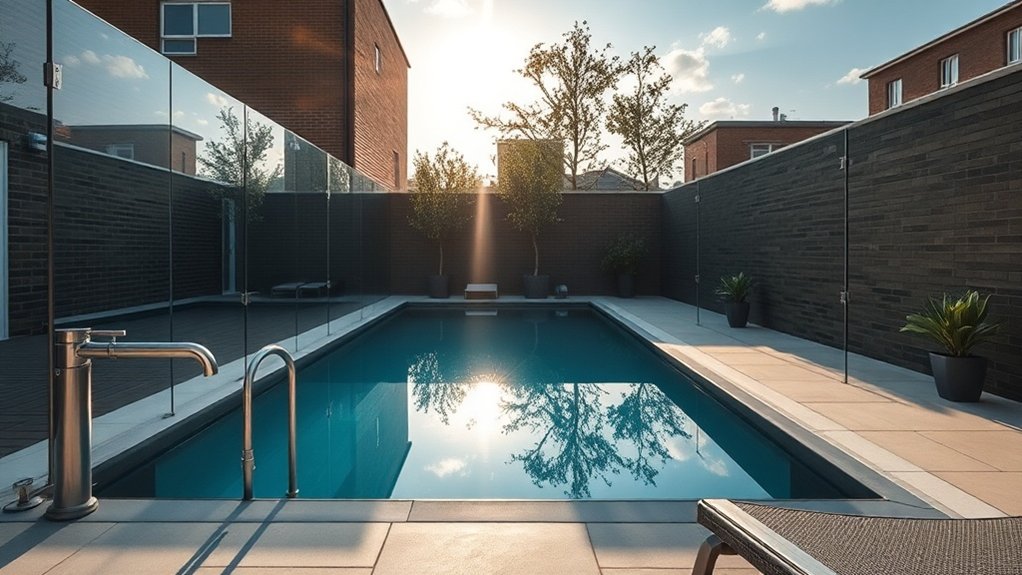 Pool Glass Fencing Slough