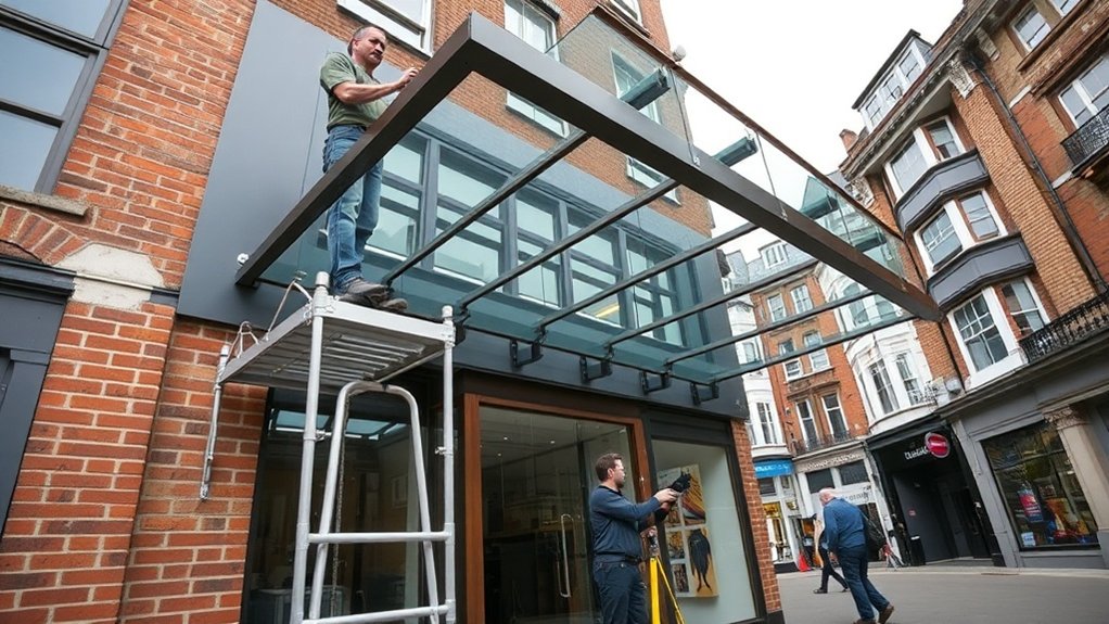 Shopfront Canopy Slough