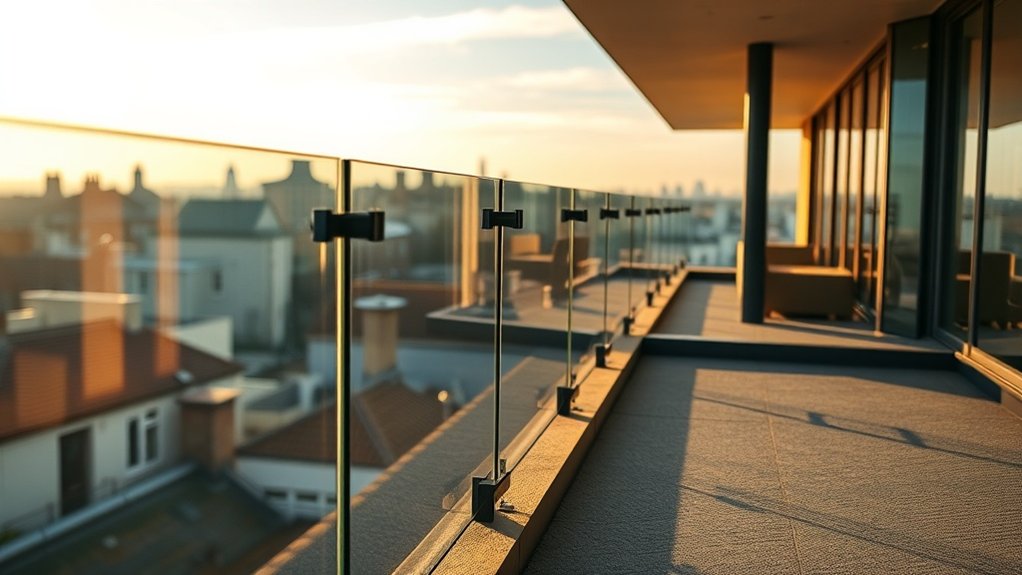 Terrace Glass Balustrades Slough